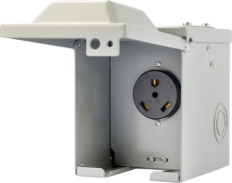 30 20 amp outdoor electrical enclosure|Amazon.com: 30 Amp Outdoor Receptacle.